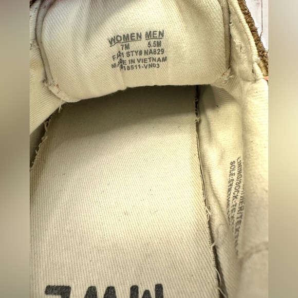 Madewell Kickoff Trainer In Ripstop Nylon & Leather Size 7M - Picture 7 of 8